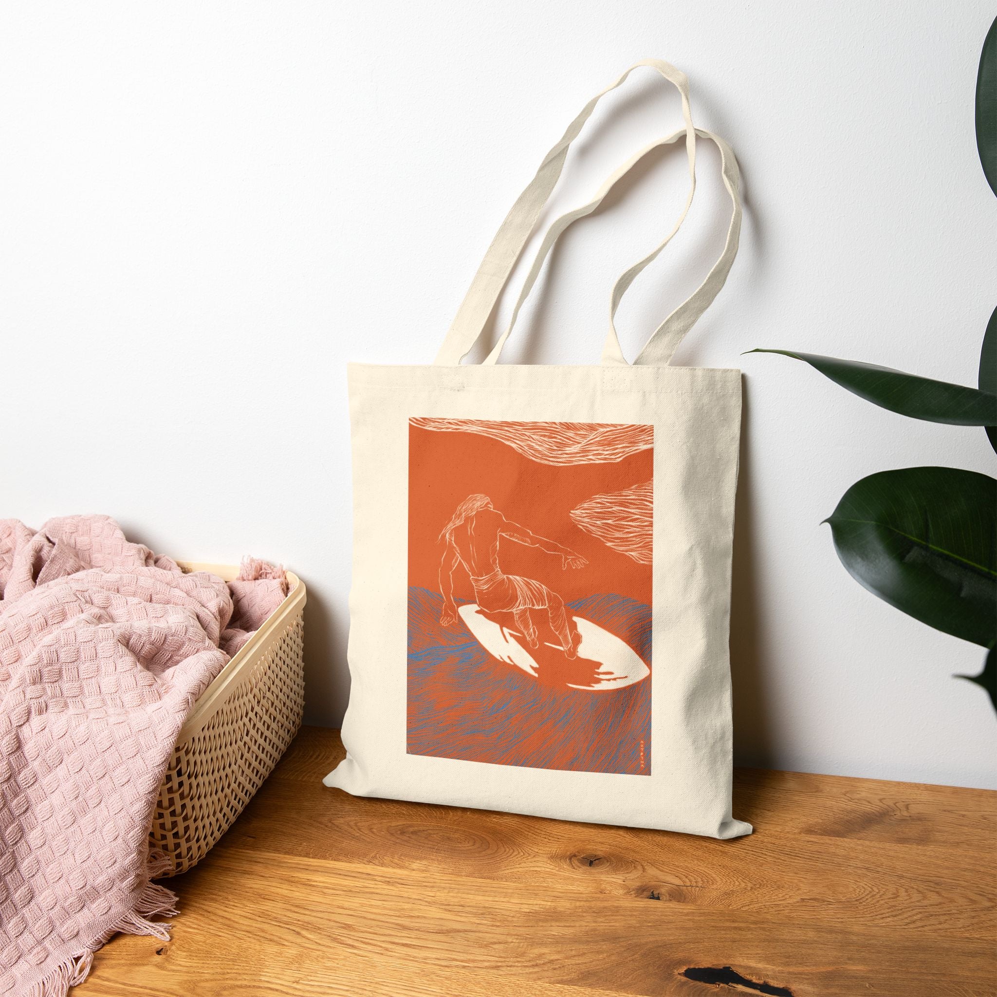 Tote bag " LOVE LETTER TO THE OCEAN"