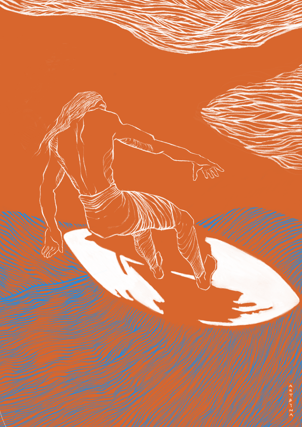 Print "LOVE LETTER TO THE OCEAN"