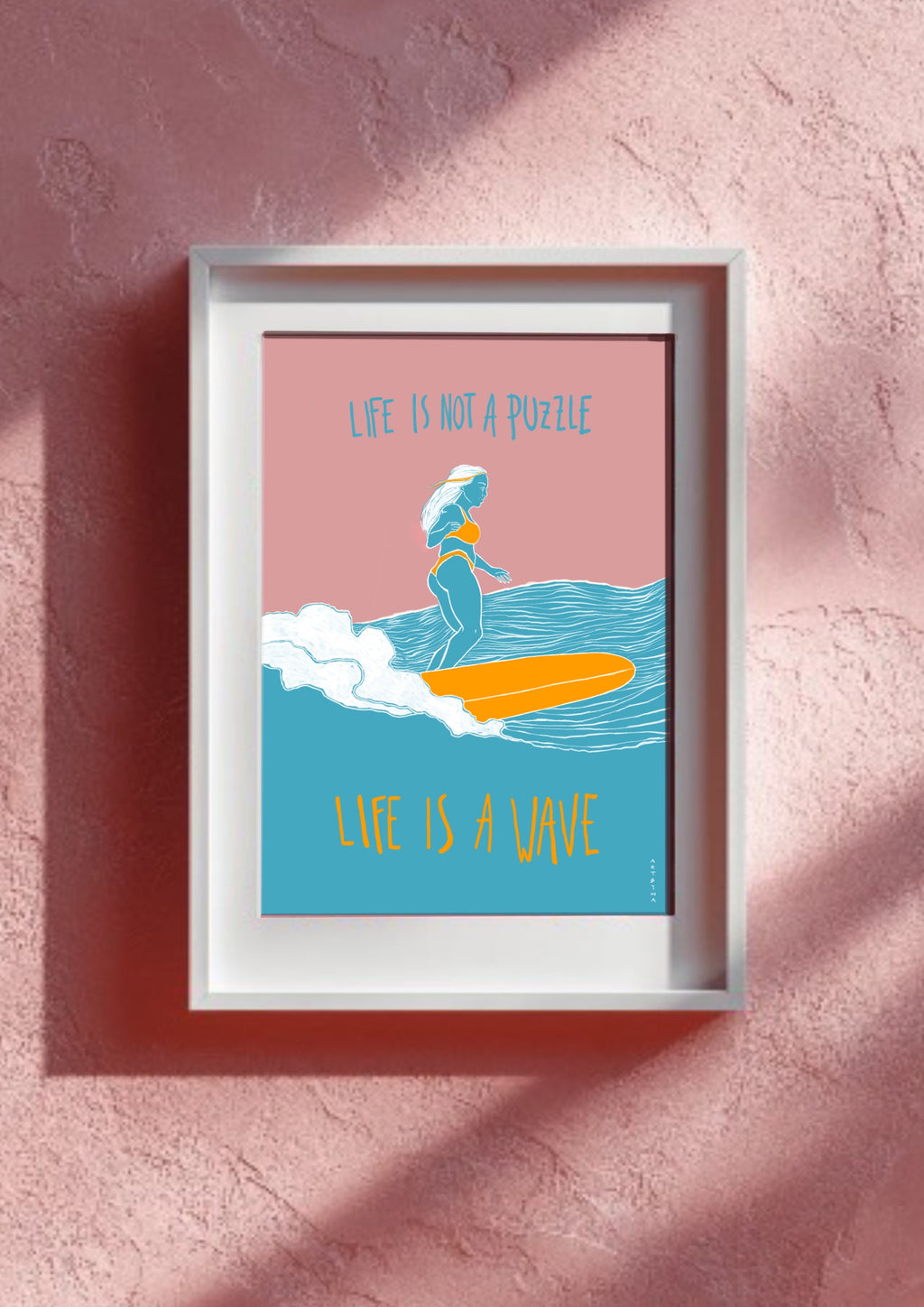 Print "LIFE'S A WAVE"